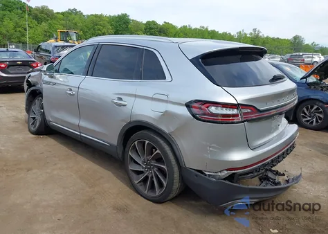 2019 Lincoln Nautilus Reserve из США, поврежденный, VIN 2LMPJ8LP5KBL32374